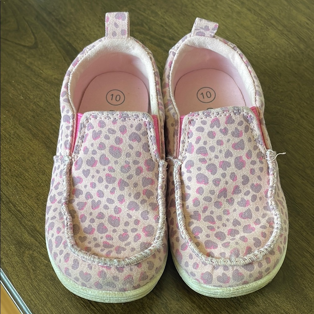 Cat & Jack Pink Moccasin Slip-Ons